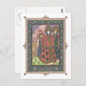 美しい民話ロシアのはがき ポストカード (正面/裏面)