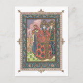 美しい民話ロシアのはがき ポストカード (正面)