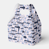 美しい気にブルーバラパターン フェイバーボックス (裏面サイド)