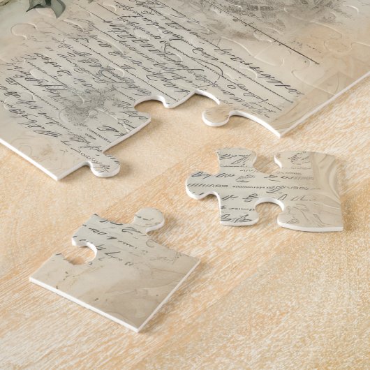 美しい水のカラーエンジェル ジグソーパズル (側面)