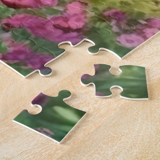 美しい水の色のカントリーガーデン ジグソーパズル (側面)