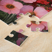 美しい水の色のカントリーガーデン ジグソーパズル (側面)