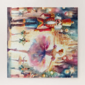 美しい水の色のナツクラッカー ジグソーパズル (横)