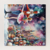 美しい水の色のナツクラッカー ジグソーパズル (横)