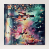 美しい水の色のナツクラッカー ジグソーパズル (横)