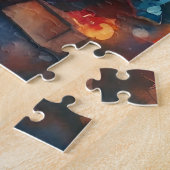 美しい水の色のナツクラッカー ジグソーパズル (側面)