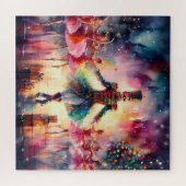 美しい水の色のナツクラッカー ジグソーパズル (横)