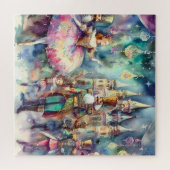 美しい水の色のナツクラッカー ジグソーパズル (横)