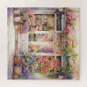 美しい水の色のフローラ貯蔵所 ジグソーパズル (横)