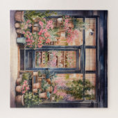 美しい水の色のフローラ貯蔵所 ジグソーパズル (横)