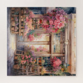 美しい水の色のフローラ貯蔵所 ジグソーパズル (横)