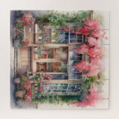 美しい水の色のフローラ貯蔵所 ジグソーパズル (横)