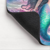 美しい水の色の人魚 マウスパッド (コーナー)