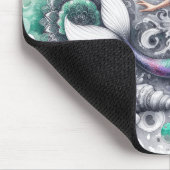 美しい水の色の人魚 マウスパッド (コーナー)