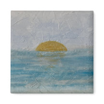 美しい水の色の太陽と水方磁石