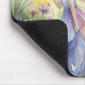 美しい水の色の妖精で牧草地 マウスパッド (コーナー)