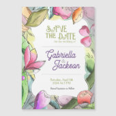 美しい水の色をパーソナライズ縁付き花 (正面)