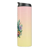 美しい水の色アマゾンパーソナライズされたオウム タンブラー (回転右)