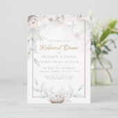 美しい水の色アラバスター牡丹 招待状 (スタンド正面)