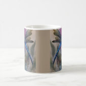 美しい水の色トンボ、コーヒーマグ コーヒーマグカップ (中央)
