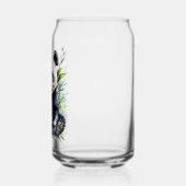 美しい水の色パンダのクマ ガラス缶 (左)