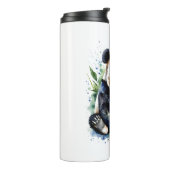 美しい水の色パンダのクマ タンブラー (回転左)