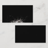 美しい水スプラッシュ名刺 名刺 (正面/裏面)