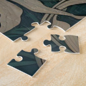 美しい水中ウミガメ ジグソーパズル (側面)