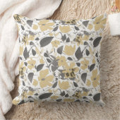 美しい水彩フローラクレマチス花 クッション (ブランケット)