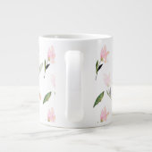 美しい水彩フローラ ジャンボコーヒーマグカップ (裏面)