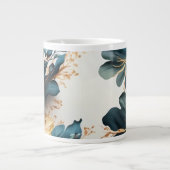 美しい水彩フローラ ジャンボコーヒーマグカップ (正面)
