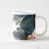 美しい水彩フローラ ジャンボコーヒーマグカップ (右)