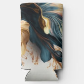 美しい水彩フローラ スリム缶クーラー (裏面)