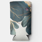 美しい水彩フローラ スリム缶クーラー (正面)