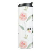 美しい水彩フローラ タンブラー (回転左)