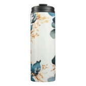 美しい水彩フローラ タンブラー (正面)