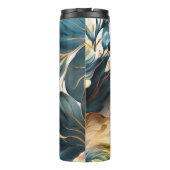 美しい水彩フローラ タンブラー (裏面)