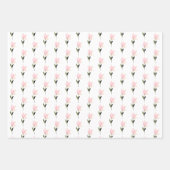 美しい水彩フローラ ラッピングペーパーシート (正面2)