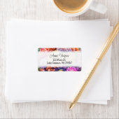 美しい水彩フローラ ラベル (インサイチュ)