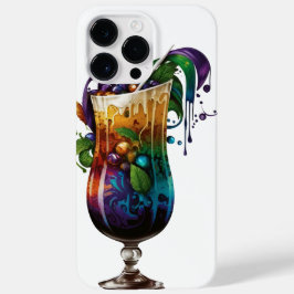 美しい水彩マルディグラドリンク Case-Mate iPhone 14 PRO MAXケース