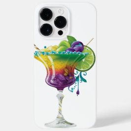 美しい水彩マルディグラドリンク Case-Mate iPhone 14 PRO MAXケース