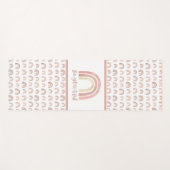 美しい水彩レインボーヨガマット ヨガマット (正面(横))