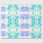 美しい水彩効果のラッピング紙 ラッピングペーパー (フラット)
