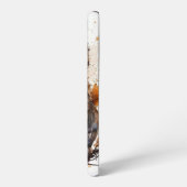 美しい水彩猫 SAMSUNG GALAXYケース (左側面)