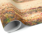 美しい水彩秋の森の風景 ラッピングペーパー (ロールコーナー)