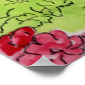 美しい水彩色絵画ズバイハリエット・ダビッドソン ポスター (角)