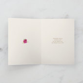 美しい水彩花のマザーズデイスクリプトC カード (内部)