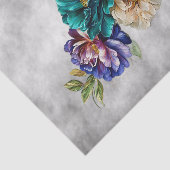 美しい水彩花園の花デコパージュ 薄葉紙 (詳細)