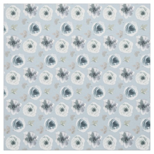 美しい水彩花 ファブリック (見本)