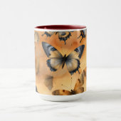 美しい水彩蝶 マグカップ (中央)